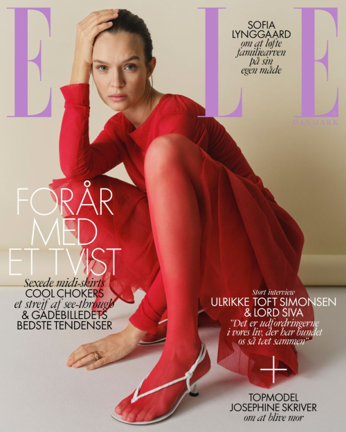 Josephine Skriver for Elle Denmark, March 2024