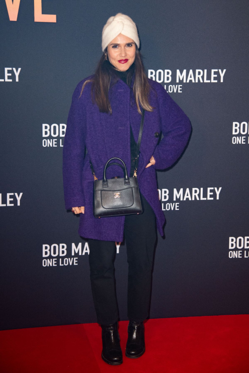 Joyce Jonathan at Bob Marley One Love Premiere in Paris, February 2024 4