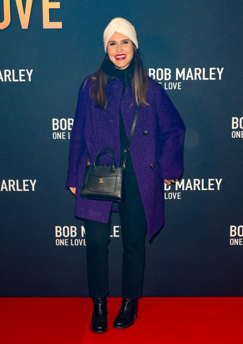 Joyce Jonathan at Bob Marley One Love Premiere in Paris, February 2024 5