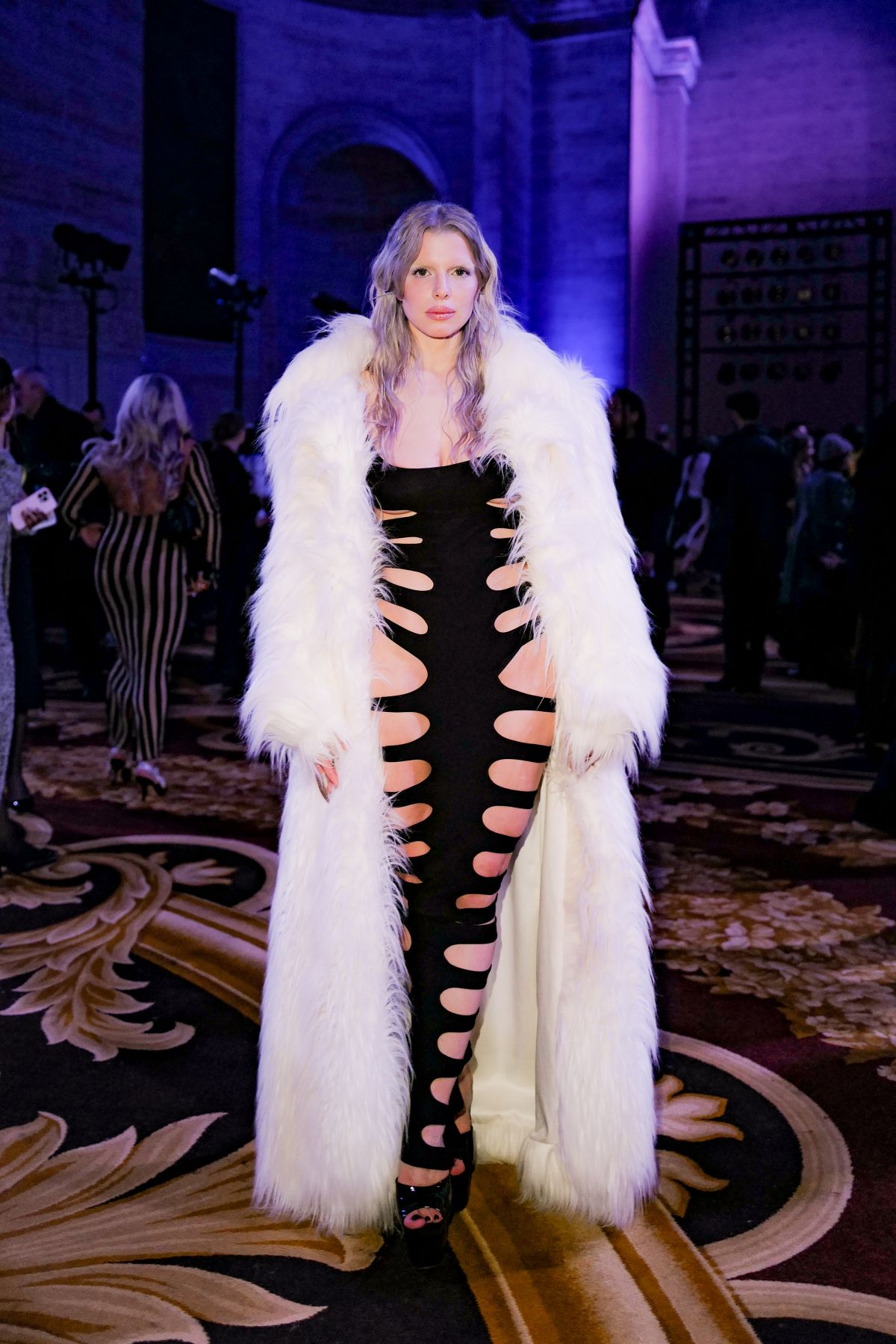 Julia Fox at LaQuan Smith Runway Show, February 2024