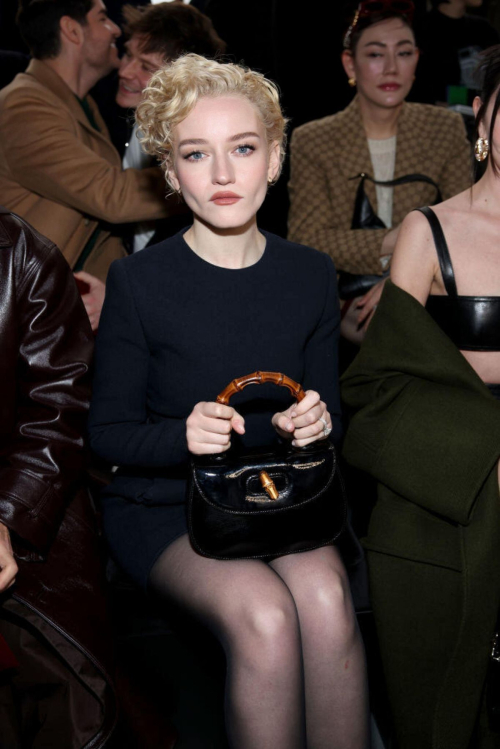 Julia Garner at Gucci Women’s Fall/Winter 2024 Fashion Show in Milan, February 2024 1