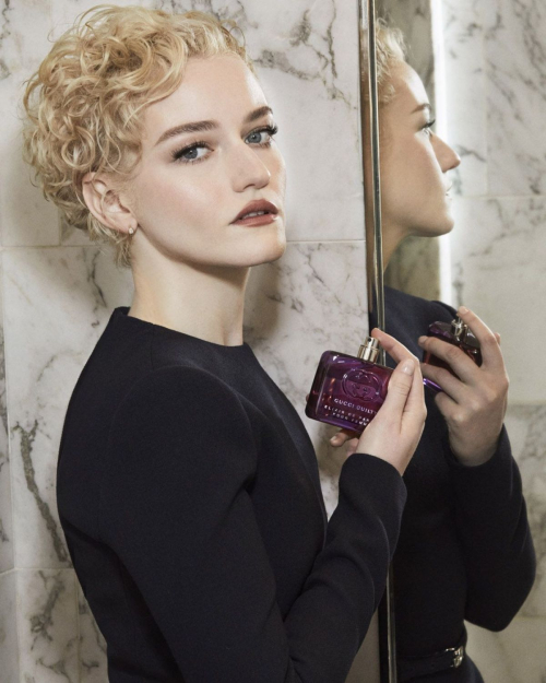 Julia Garner Gucci Glass Skin at Milan Fashion Week, February 2024