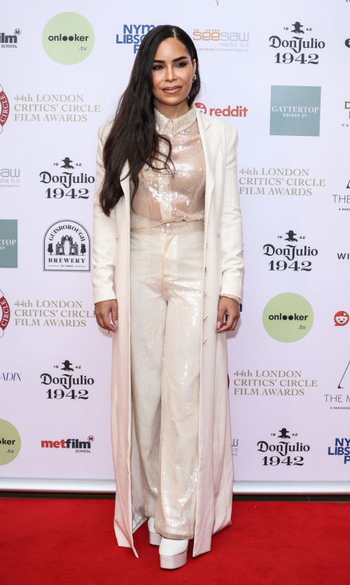 Juliana Joel at London Critics’ Circle Film Awards, February 2024 1