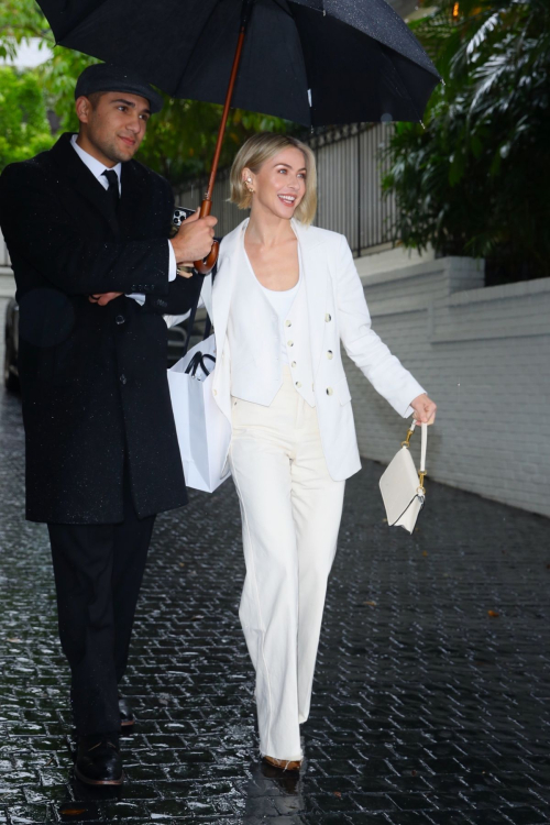 Julianne Hough Leaving Veronica Beard Event at Chateau Marmont, February 2024 2