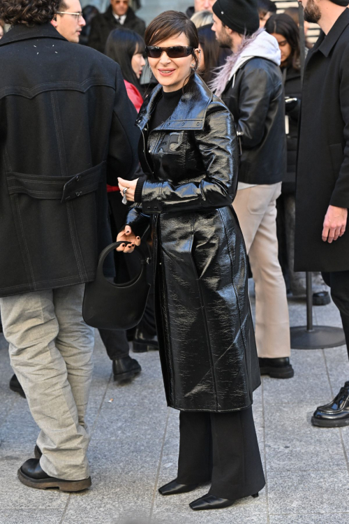 Juliette Binoche at Courreges Fashion Show Paris Fashion Week, February 2024 1