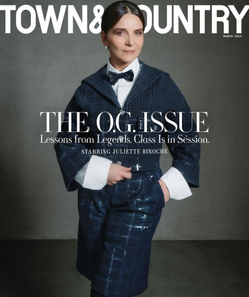 Juliette Binoche for Town & Country Magazine, March 2024 8