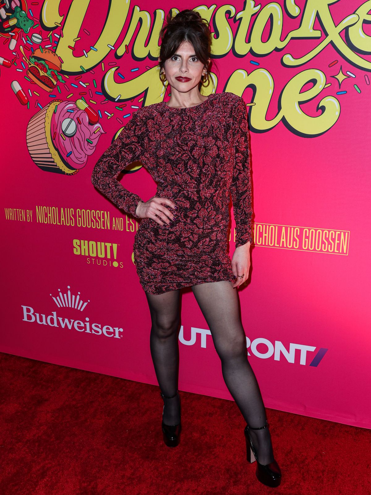 Justine Marino at Drugstore June Premiere in Los Angeles, February 2024