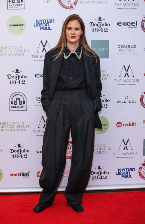 Justine Triet at London Critics’ Circle Film Awards, February 2024 3