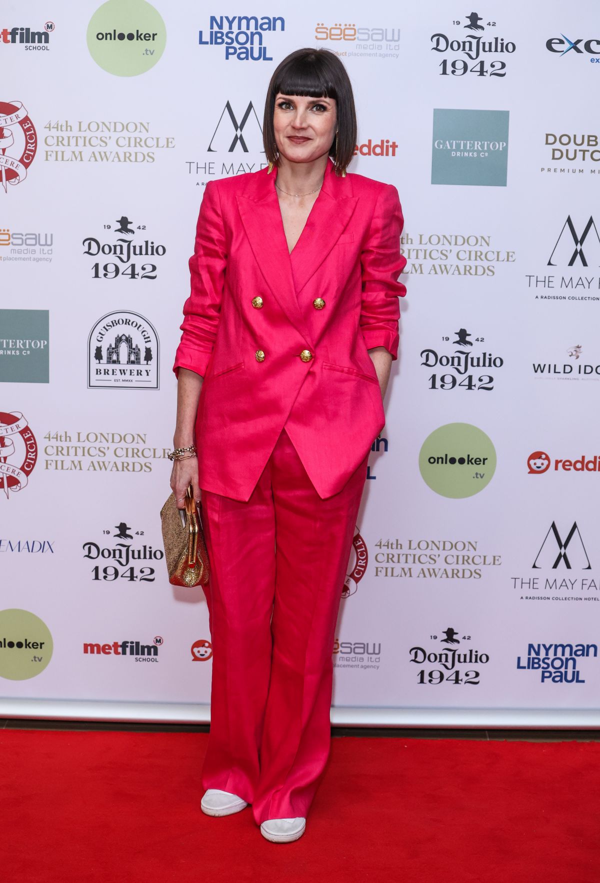 Kahleen Crawford at London Critics’ Circle Film Awards, February 2024