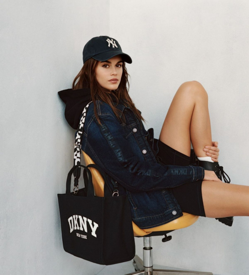 Kaia Gerber for DKNY Spring 2024 Collection, February 2024 2