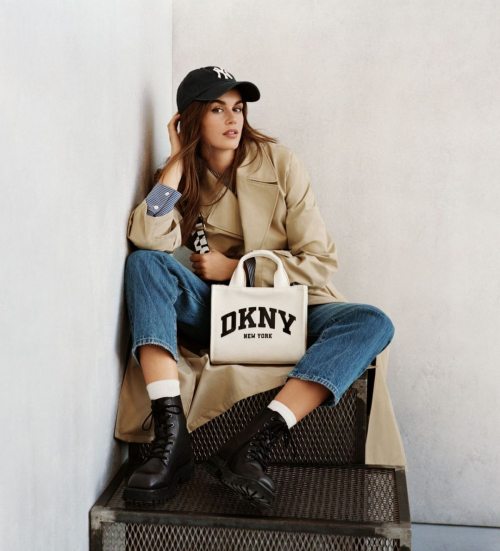 Kaia Gerber for DKNY Spring 2024 Collection, February 2024 7