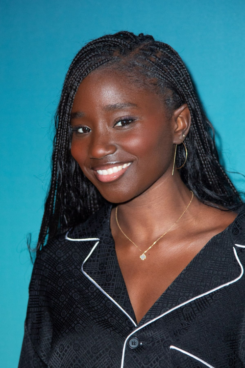 Karidja Toure at Casablanca Womenswear FW24-25 Show in Paris, February 2024 2