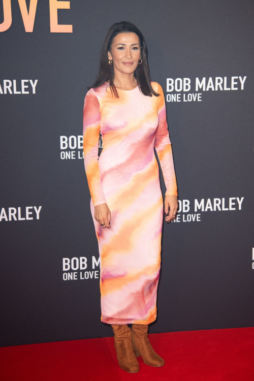 Karima Charmi at Bob Marley One Love Premiere in Paris, February 2024 3