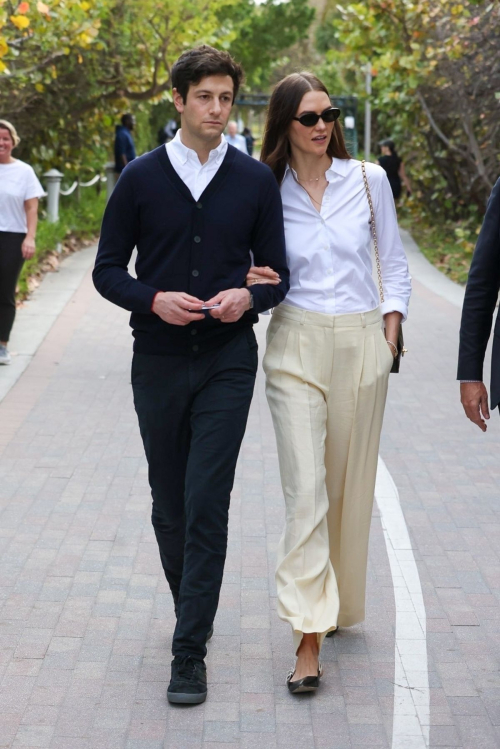 Karlie Kloss and Joshua Kushner Leave an Event in Miami Beach, February 2024 1