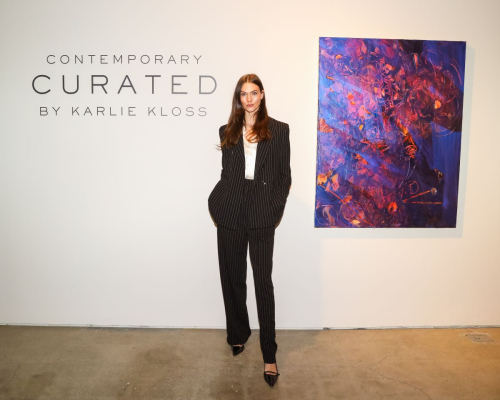 Karlie Kloss at Sotheby's Contemporary Curated Celebration, February 2024