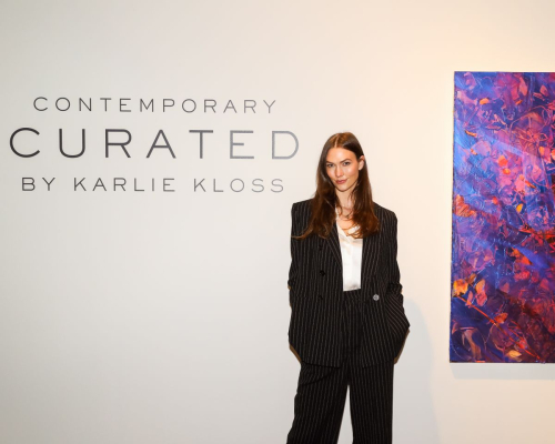 Karlie Kloss at Sotheby