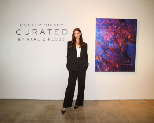 Karlie Kloss at Sotheby