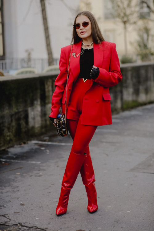 Karolina Zubkova-Mattes at Elie Saab Haute Couture Show in Paris, January 2024 1