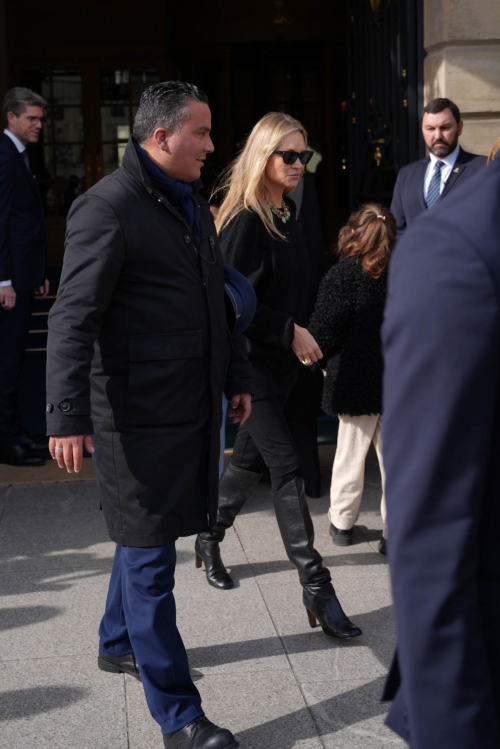 Kate Moss at Paris Fashion Week, February 2024 3