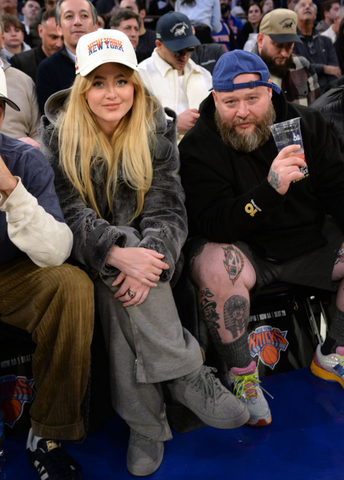 Kathryn Newton at Knicks Game in New York, February 2024 1