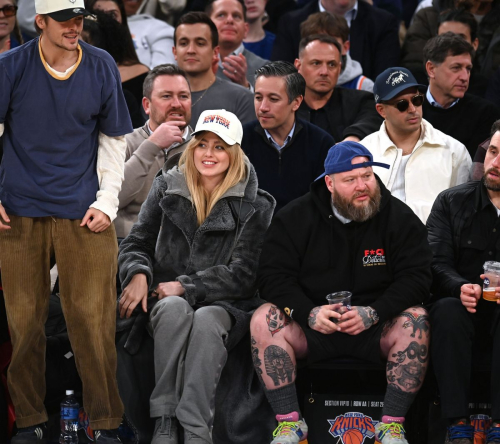 Kathryn Newton at Knicks Game in New York, February 2024 2