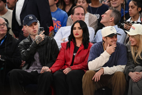 Kathryn Newton at Knicks Game in New York, February 2024 3