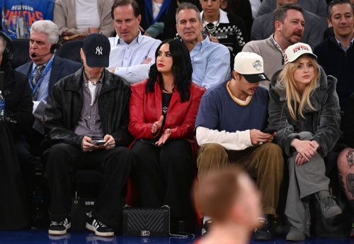 Kathryn Newton at Knicks Game in New York, February 2024 6