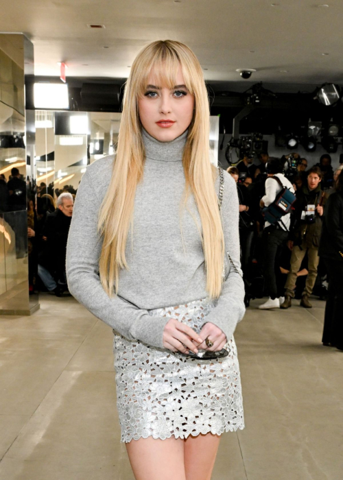 Kathryn Newton at Michael Kors Collection Runway Show, February 2024 1