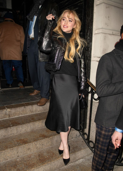 Kathryn Newton Leaves SNL Afterparty in New York, February 2024 3