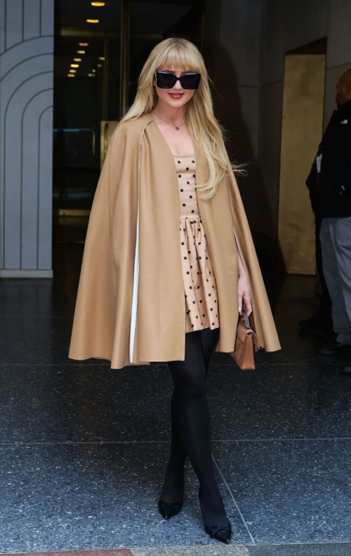 Kathryn Newton Leaves Today Show in New York, February 2024 1