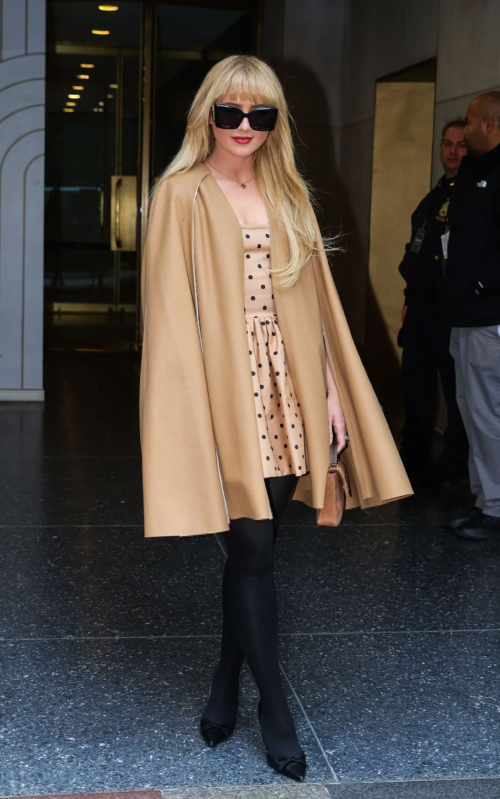 Kathryn Newton Leaves Today Show in New York, February 2024 5