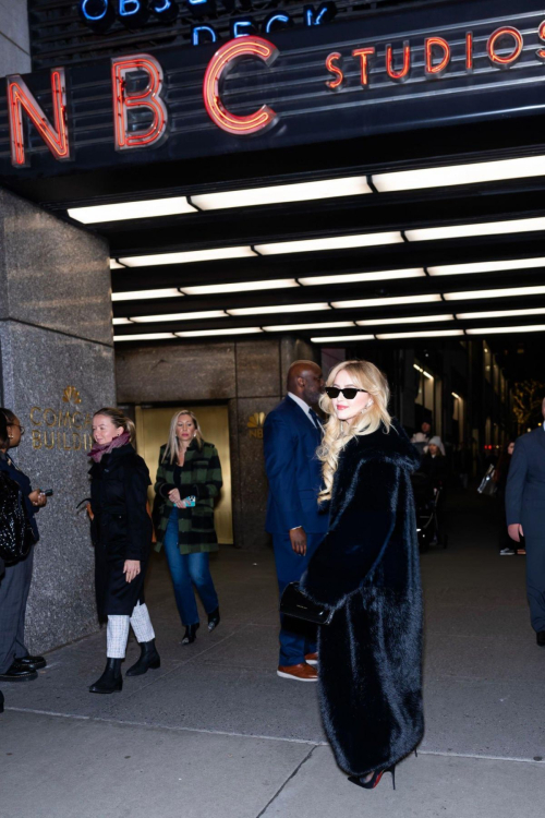 Kathryn Newton Leaving Tonight Show in New York, January 2024 4