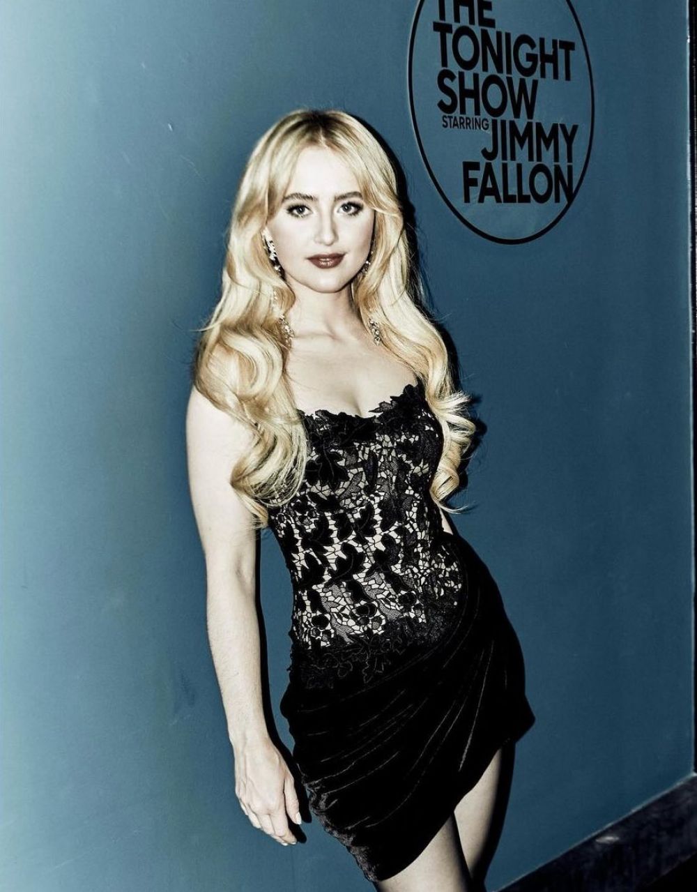 Kathryn Newton Tonight Show BTS Photoshoot, January 2024