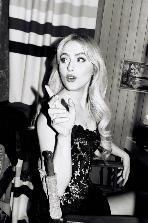 Kathryn Newton Tonight Show BTS Photoshoot, January 2024 1