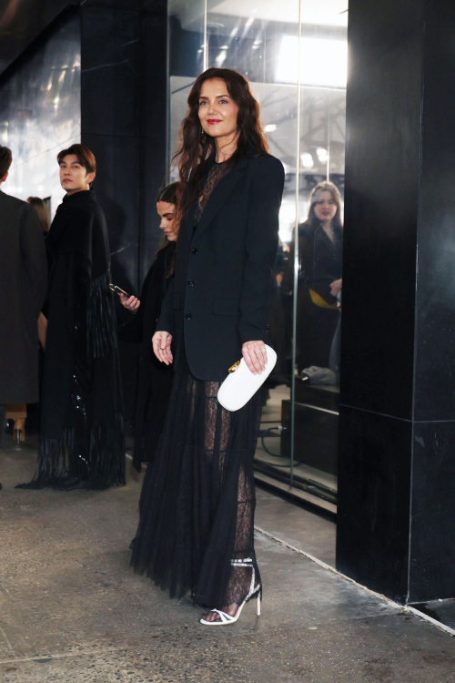 Katie Holmes at Michael Kors Fashion Show, February 2024 1