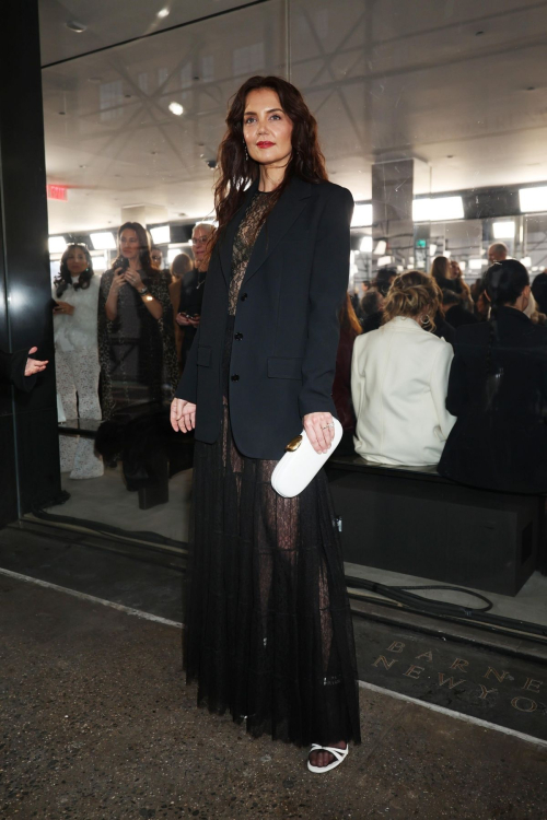 Katie Holmes at Michael Kors Fashion Show, February 2024 4