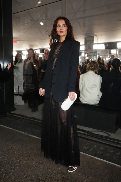 Katie Holmes at Michael Kors Fashion Show, February 2024 5