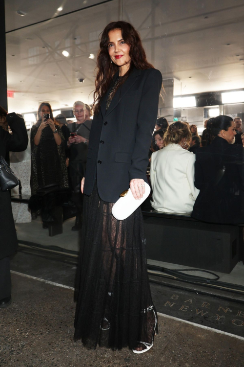 Katie Holmes at Michael Kors Fashion Show, February 2024 6