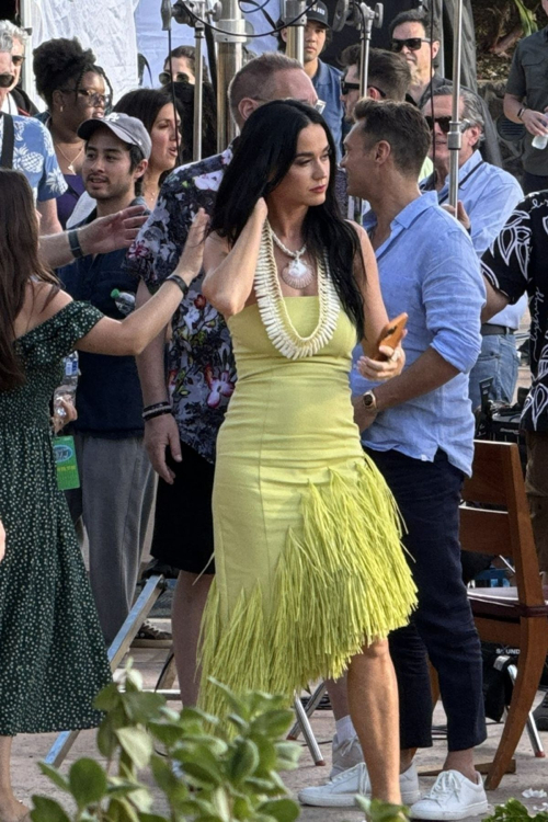 Katy Perry Filming at Aulani Resort, February 2024 5