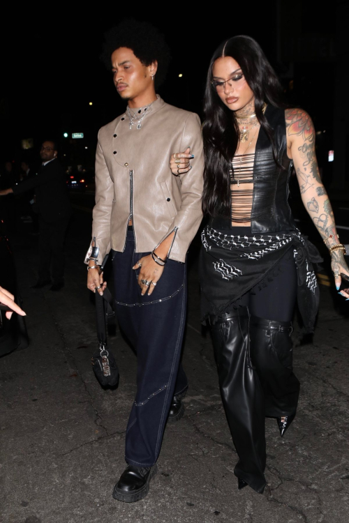 Kehlani Arrives at Warner Bros Music Pre-Grammy Party in Los Angeles, February 2024 4