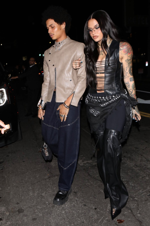 Kehlani Arrives at Warner Bros Music Pre-Grammy Party in Los Angeles, February 2024 6