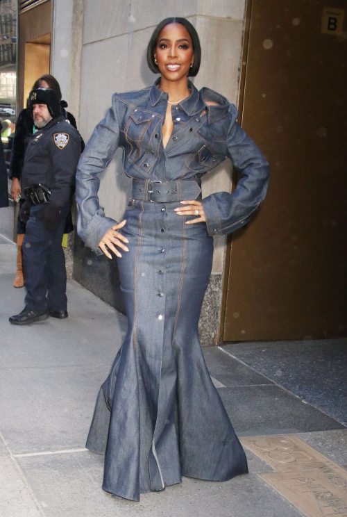 Kelly Rowland Out and About in New York, February 2024 4