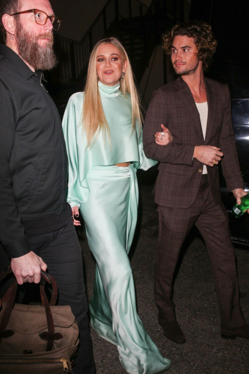 Kelsea Ballerini and Chase Stokes Arrive at Grammy Party in Los Angeles, February 2024 3