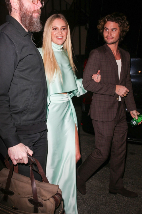 Kelsea Ballerini and Chase Stokes Arrive at Grammy Party in Los Angeles, February 2024 4