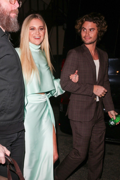 Kelsea Ballerini and Chase Stokes Arrive at Grammy Party in Los Angeles, February 2024 5