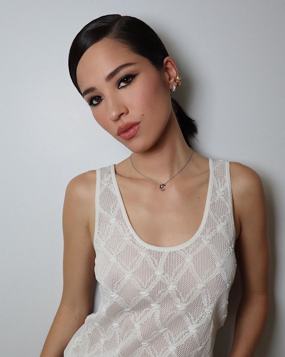 Kelsey Asbille at Chanel Dinner Photoshoot, February 2024