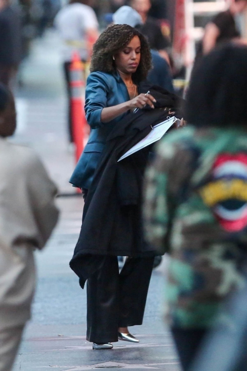 Kerry Washington on the Set of Unprisoned, February 2024 1