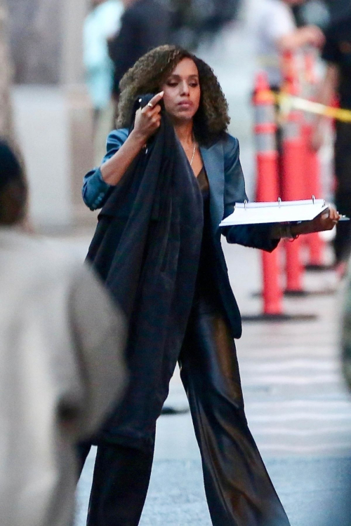 Kerry Washington on the Set of Unprisoned, February 2024 6