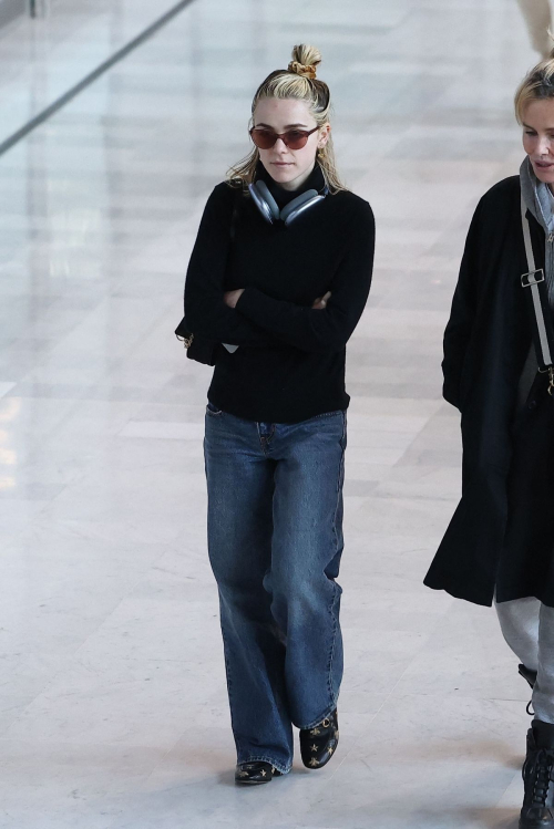 Kiernan Shipka at Charles de Gaulle Airport in Paris, February 2024 4