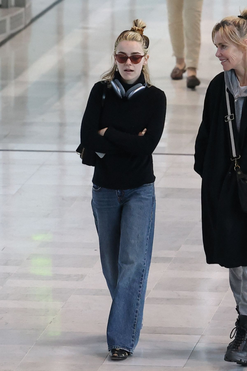 Kiernan Shipka at Charles de Gaulle Airport in Paris, February 2024 6